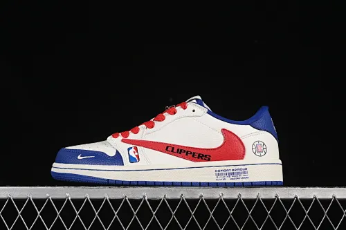 All categories Air Jordan Jordan series basketball shoes Air Jordan 1 Low High-end customized low-top sneakers Travis Scott x Fragment Design x Air Jordan 1 Low OG SP AJ1 Los Angeles Clippers joint low-top cultural and casual sneakers SC9207-026